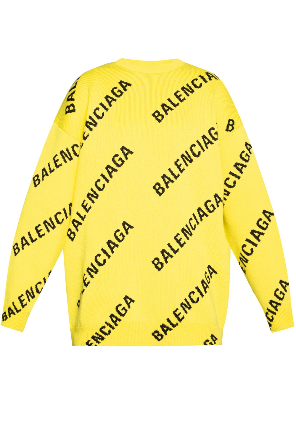 Balenciaga hot sale yellow sweatshirt